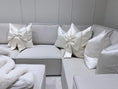 Load image into Gallery viewer, The Luxury Tied Bow Cushion