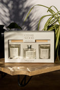 Load image into Gallery viewer, Cedarwood Diffuser and Candle Gift Set