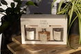 Load image into Gallery viewer, Dark Amber Diffuser and Candle Gift Set