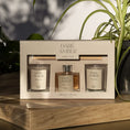 Load image into Gallery viewer, Dark Amber Diffuser and Candle Gift Set