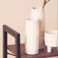 Load image into Gallery viewer, Fara White Small Vase