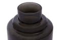 Load image into Gallery viewer, Cayden Small Black Smoked Glass Vase