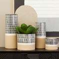 Load image into Gallery viewer, Large Striped Vase | Jada