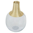 Load image into Gallery viewer, Glynn Glass And Gold Large Vase