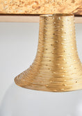 Load image into Gallery viewer, Glynn Glass And Gold Small Vase