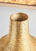 Load image into Gallery viewer, Glynn Glass And Gold Small Vase