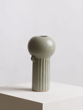 Load image into Gallery viewer, Calcita Large Speckled Green Vase
