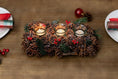 Load image into Gallery viewer, Christmas Pinecones Tea Light Candle Holder