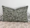 Load image into Gallery viewer, The Green and White Boucle - 18" x 18"