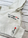 Load image into Gallery viewer, I Wear My Heart On My Sleeve Hoodie