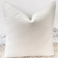 Load image into Gallery viewer, The Luxury Ivory Boucle - 13" x 13"