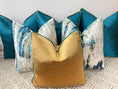 Load image into Gallery viewer, The Peacock Teal Velvet Bed Set