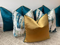 Load image into Gallery viewer, The Peacock Teal Velvet Bed Set