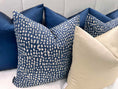 Load image into Gallery viewer, The Luxury Navy Natale Cushion Sofa Set