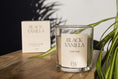 Load image into Gallery viewer, Black Vanilla Medium Soy Wax Candle 30 Hour Burn Time