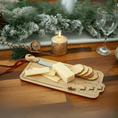 Load image into Gallery viewer, Christmas Wooden Santa Sleigh Cheese Board