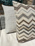 Load image into Gallery viewer, The Couture Cushion - The Outdoor Beige Jacquard - Style No. 146