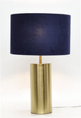Load image into Gallery viewer, Ziva Large Navy Touch Table Lamp