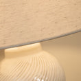 Load image into Gallery viewer, Wilmette White Ceramic Table Lamp