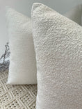 Load image into Gallery viewer, The Luxury Ivory Boucle - 13" x 13"