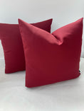 Load image into Gallery viewer, The Couture Cushion - The Outdoor Burgundy Nadine - Style No. 91