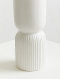 Load image into Gallery viewer, Fia White Vase
