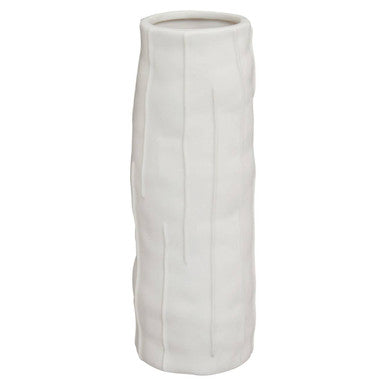 Fara White Large Vase