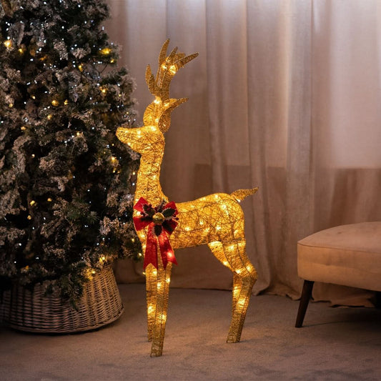 Large Light Up Reindeer