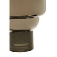Load image into Gallery viewer, Cayden Small Smoked Black And Silver Vase
