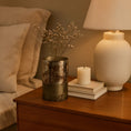 Load image into Gallery viewer, Gaia Medium Glass Vase in Metallic Antique Finish
