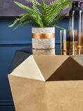 Load image into Gallery viewer, Black and Gold Medium Vase | Glynn

