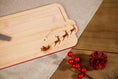 Load image into Gallery viewer, Christmas Wooden Santa Sleigh Cheese Board
