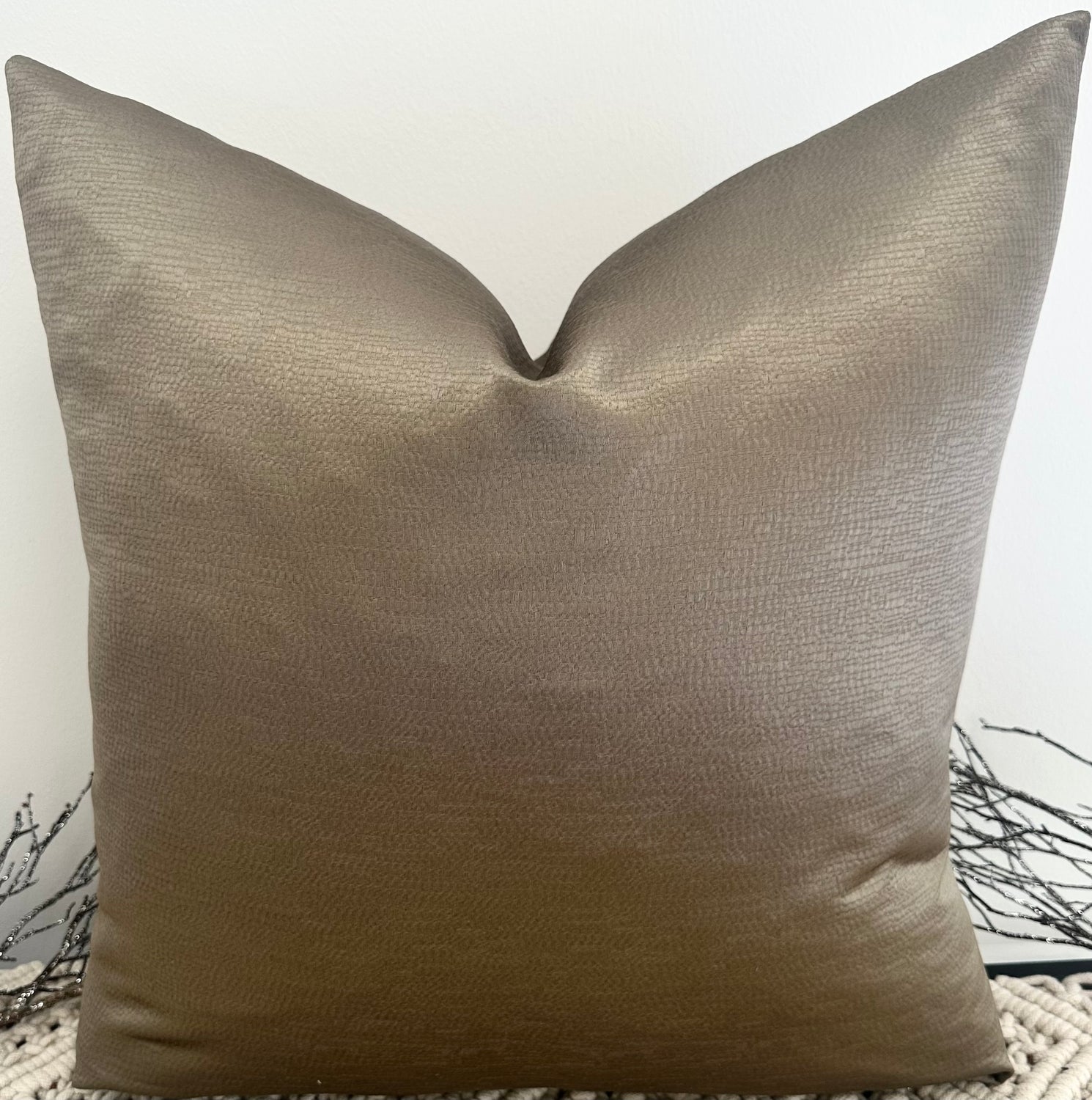 Taupe Cushions