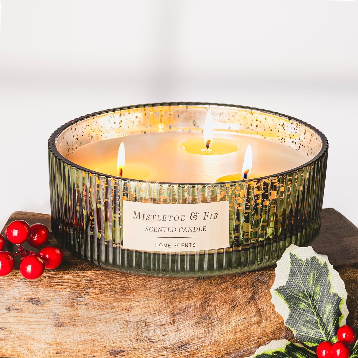 Mistletoe & Fir Christmas Candle
