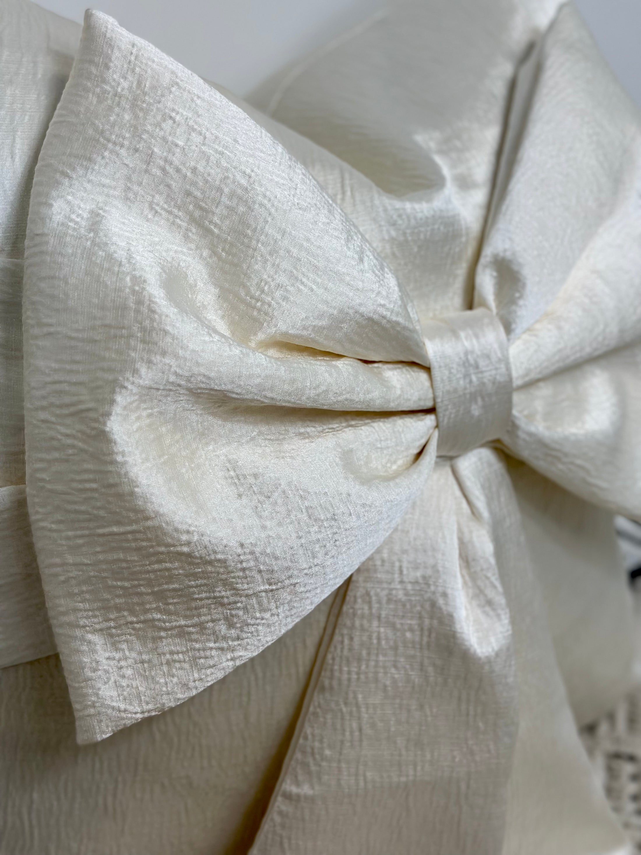 The Luxury Bow Cushion