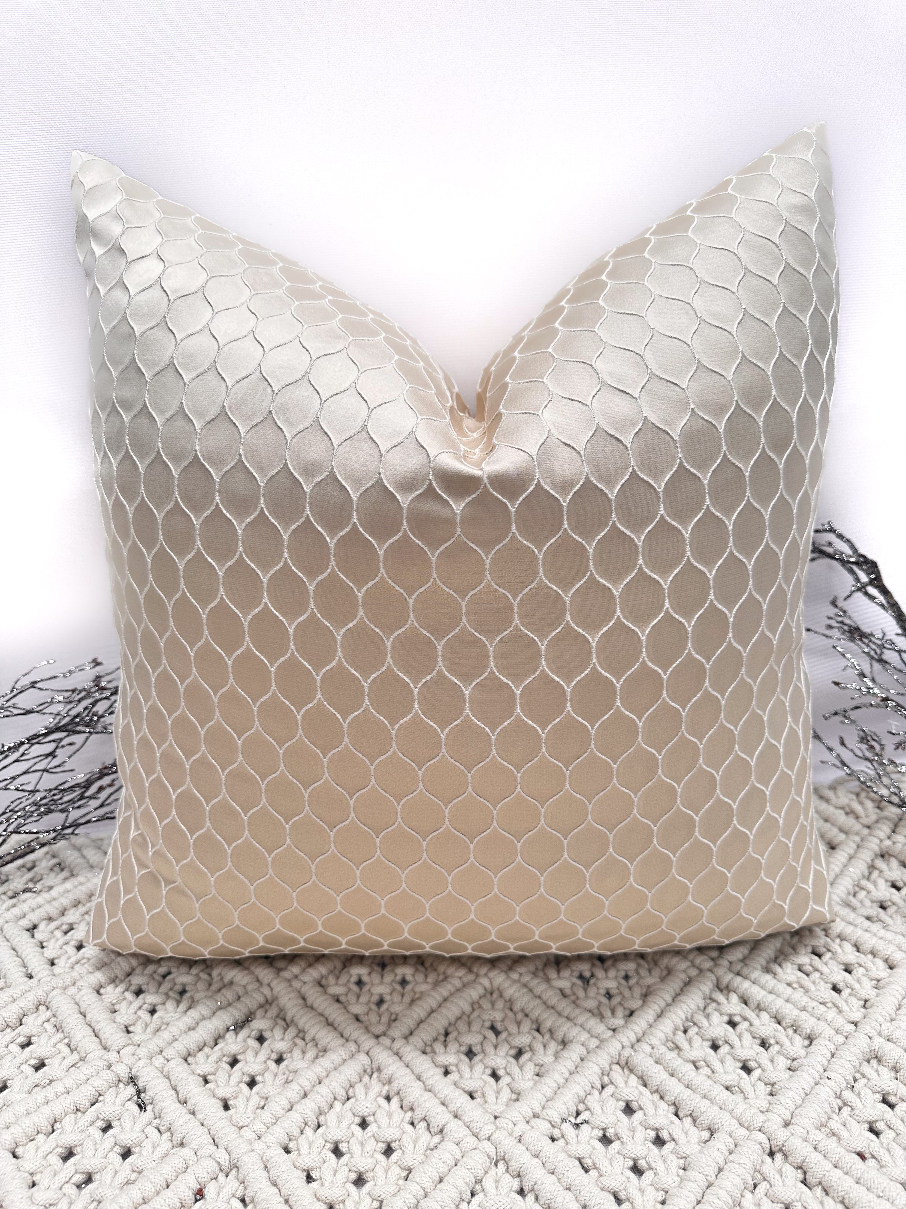 Champagne gold cushions outlet