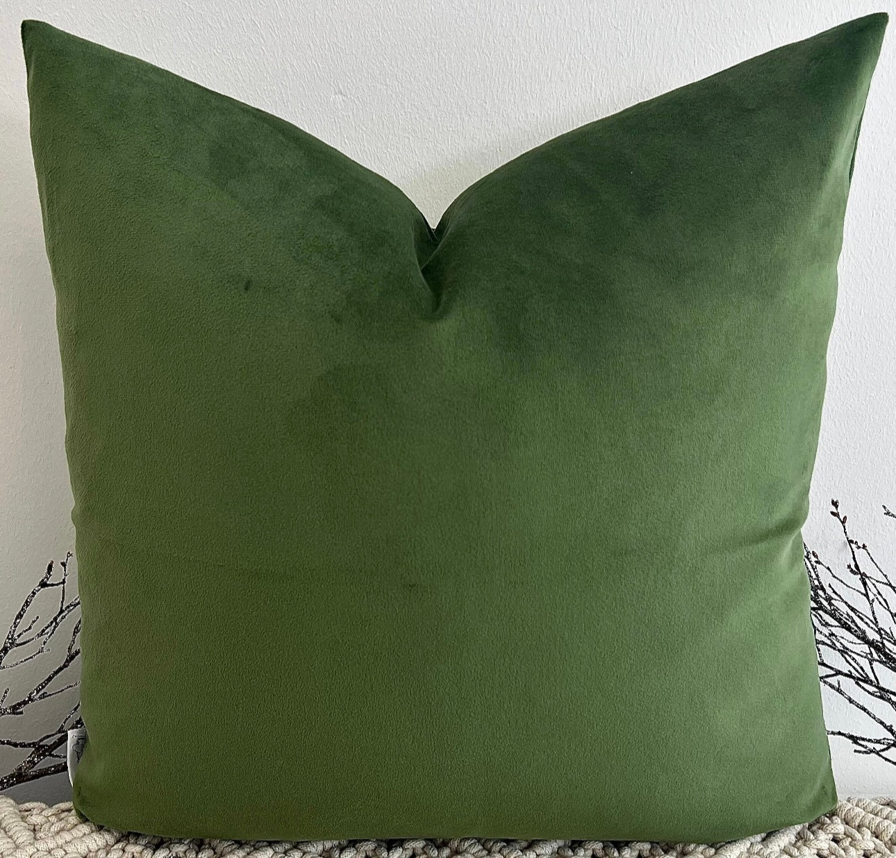 The Green Velvet - 20" x 20"