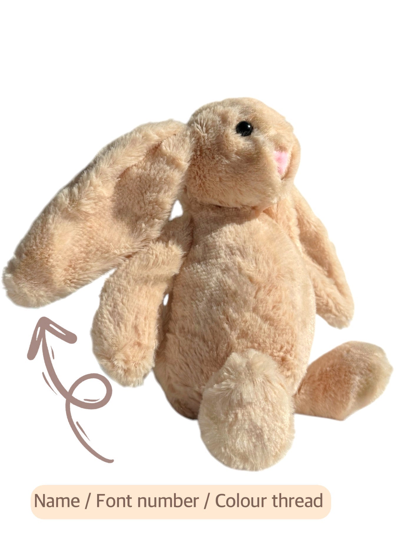 Personalised Bunny Toy