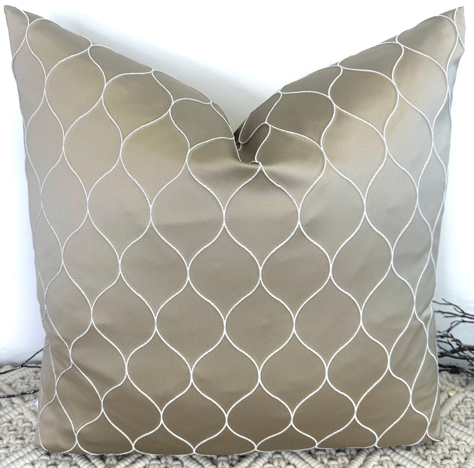 Taupe Cushions