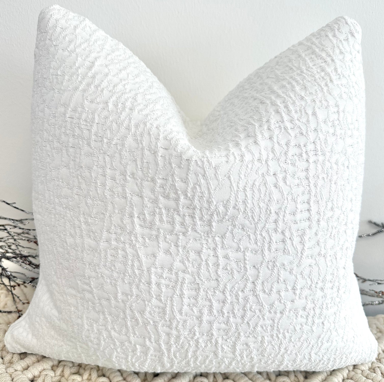 White Cushions