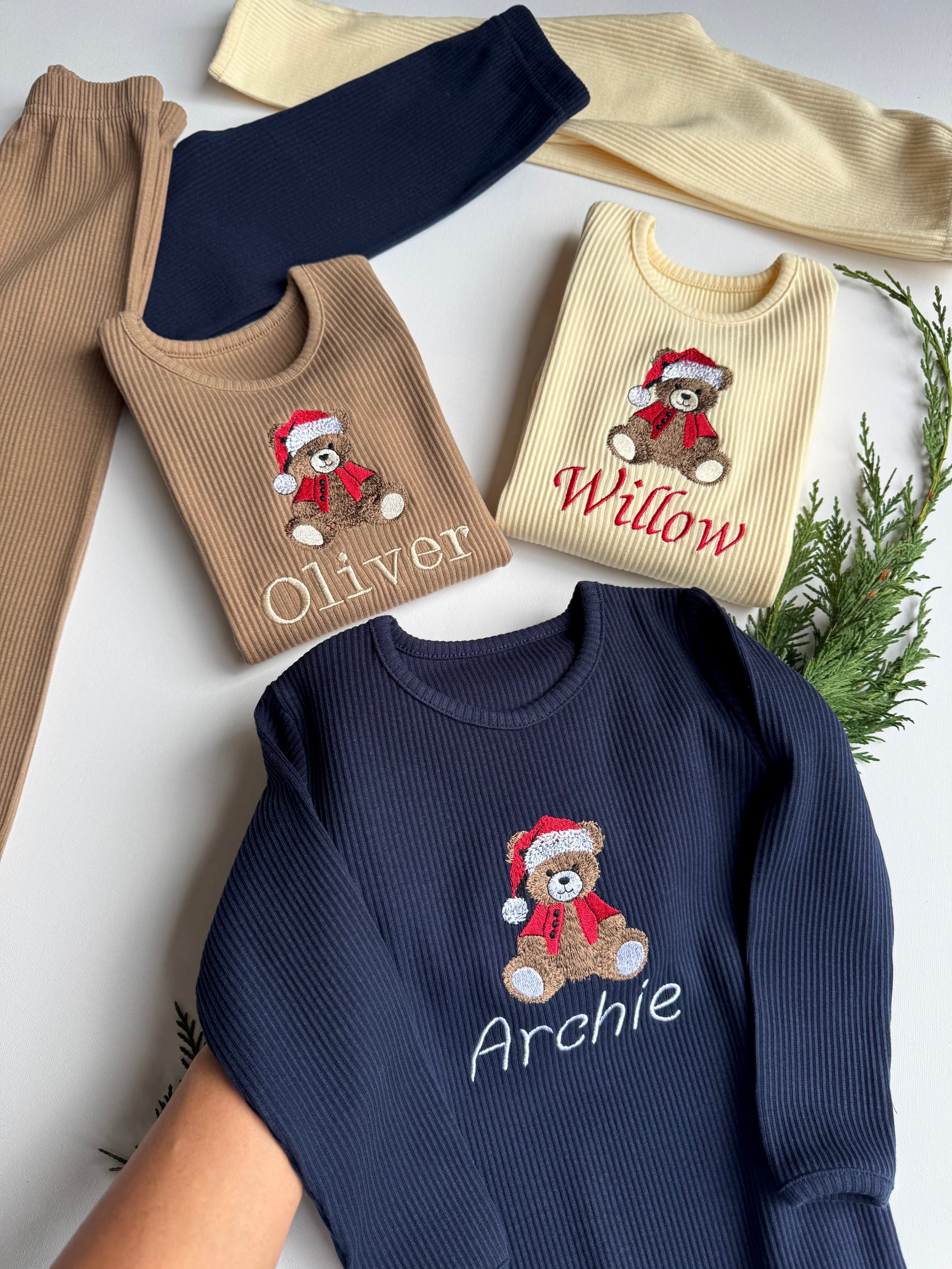 Christmas Festive Bear Lounge Set