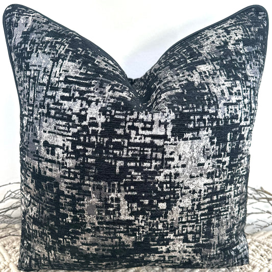 The Black Eleanor Piped In Black - Style No. 162