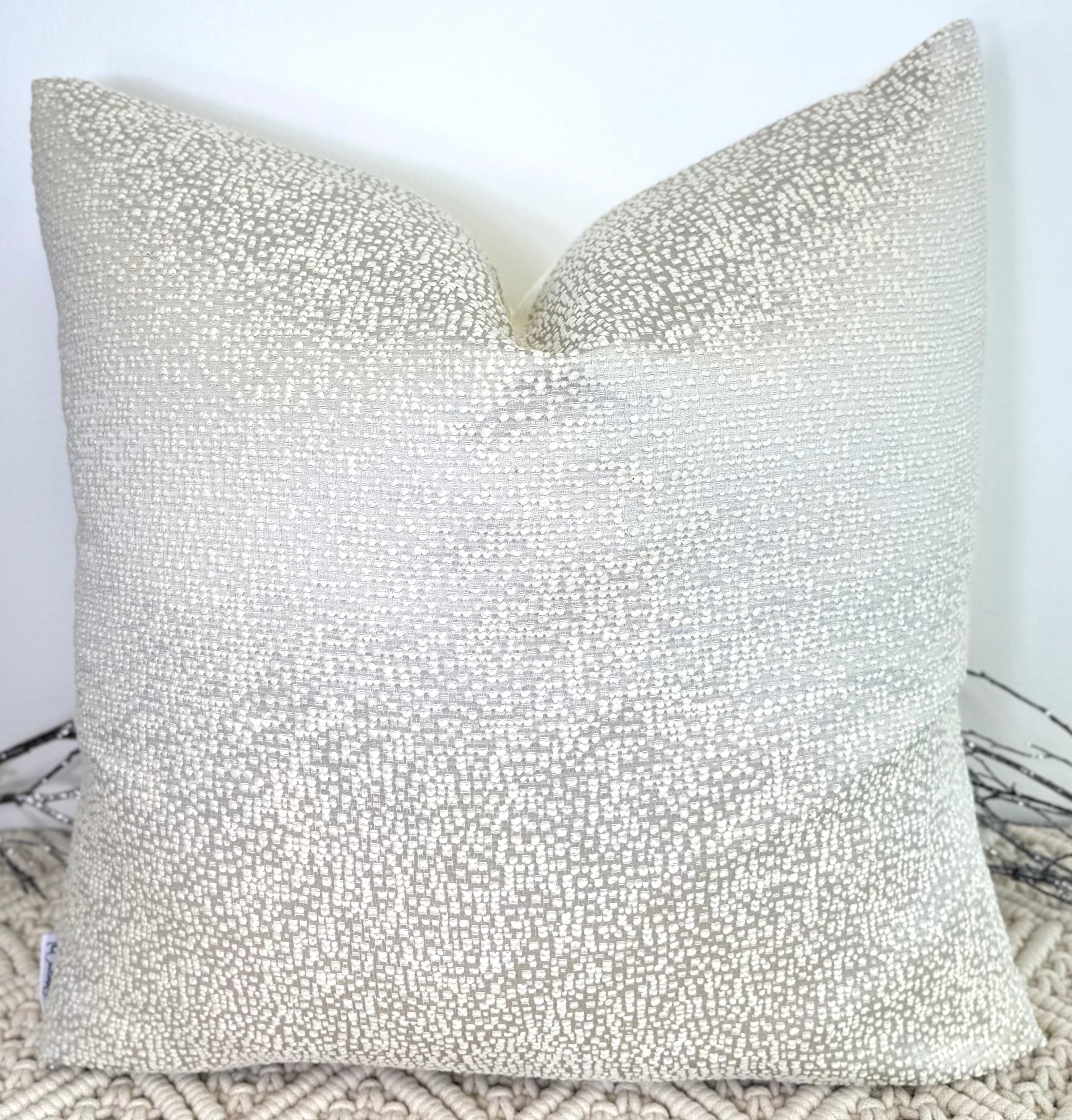 The Bobble Boucle  - 20" x 20"