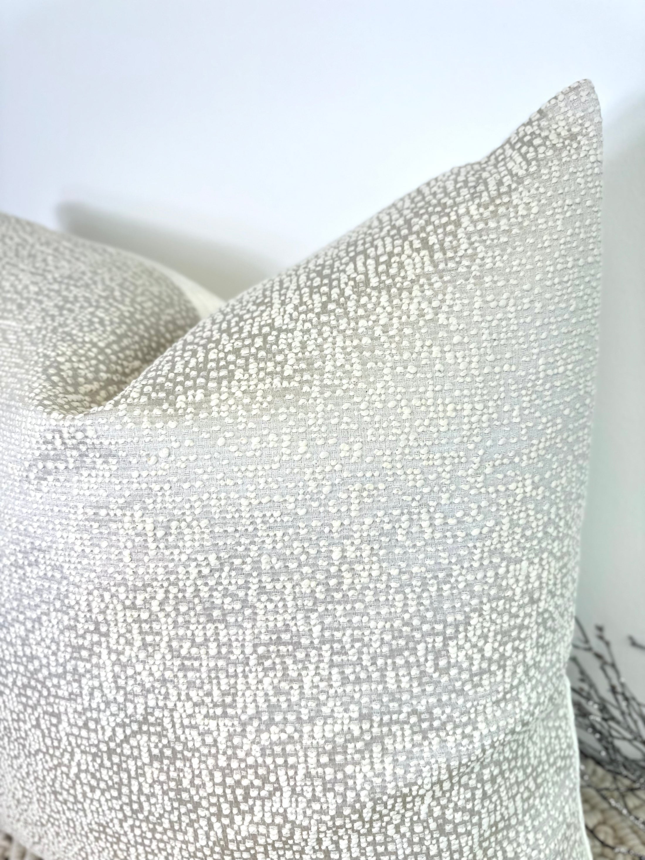 The Bobble Boucle  - 20" x 20"