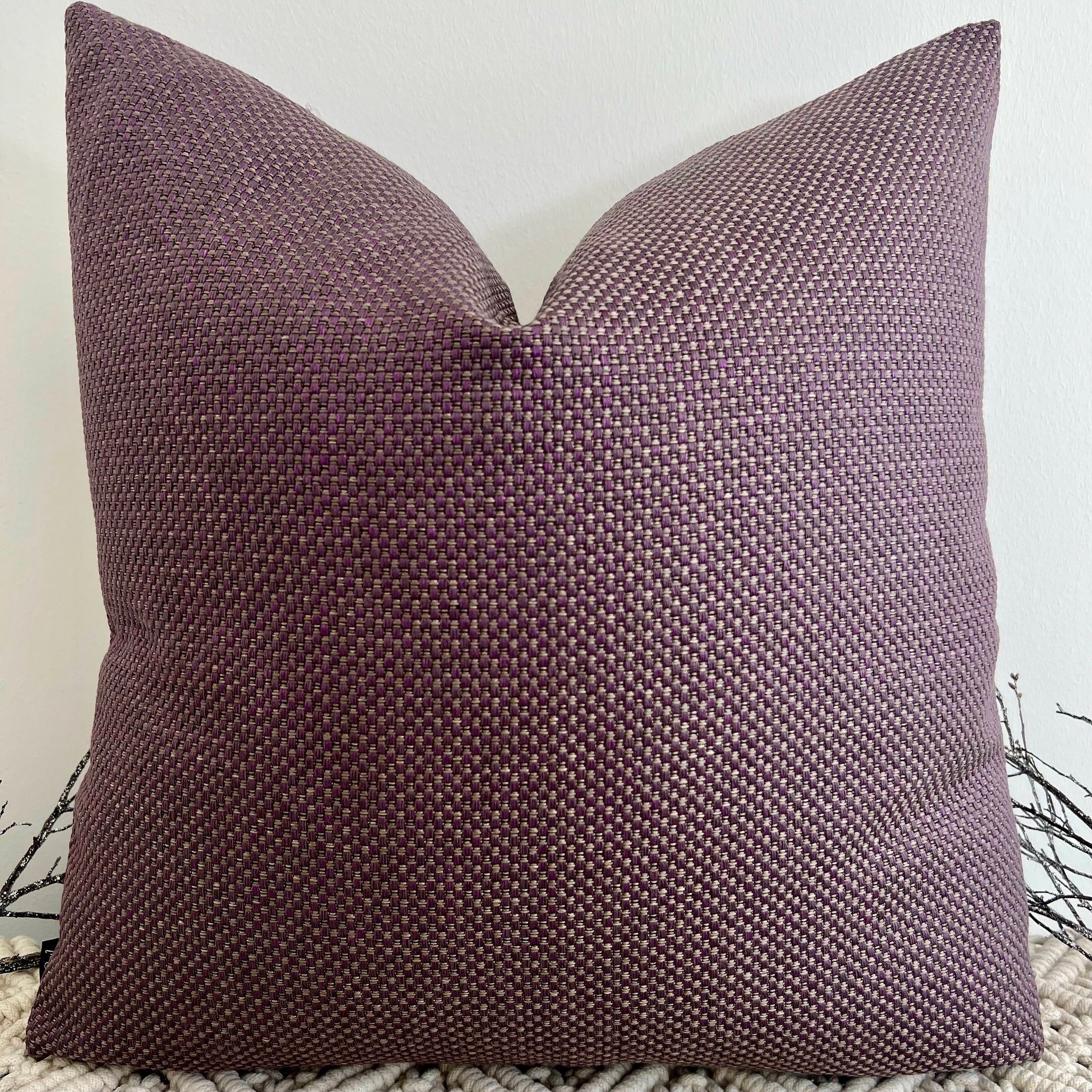 The Purple Elie - 20" x 20"