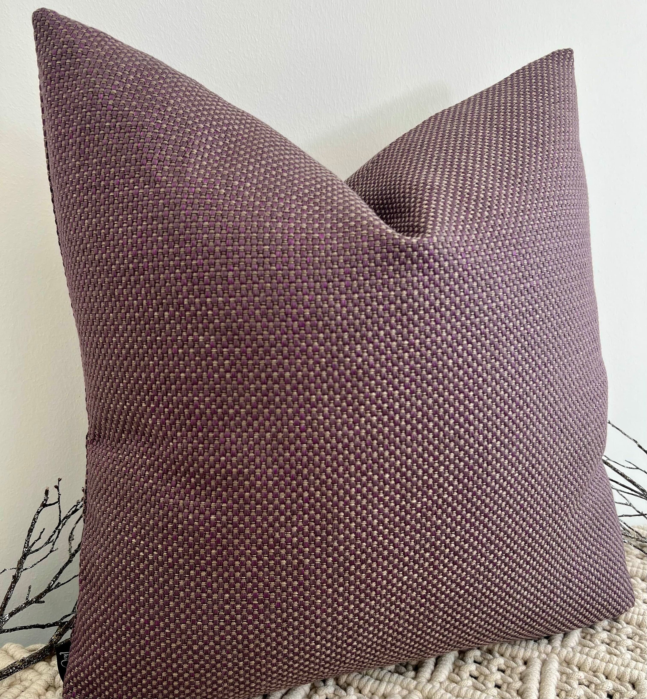 The Purple Elie - 20" x 20"