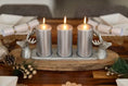 Load image into Gallery viewer, Silver Stag 3 Pillar Candle Holder
