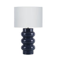 Load image into Gallery viewer, Zenya Navy Table Lamp
