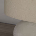 Load image into Gallery viewer, Eveline Grey Ceramic Table Lamp
