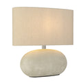 Load image into Gallery viewer, Eveline Grey Ceramic Table Lamp
